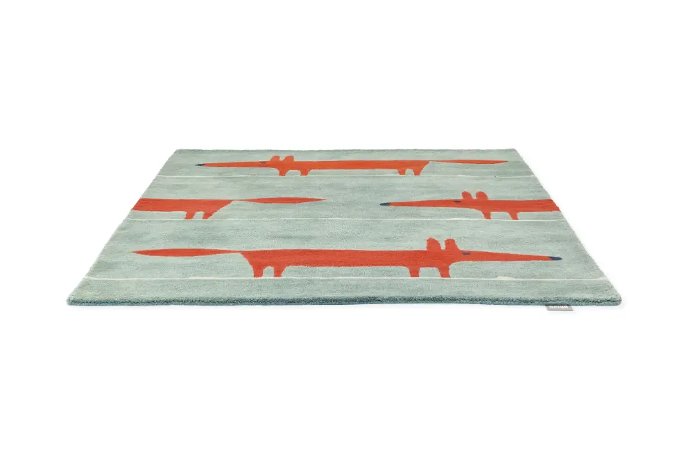 Scion Hand Tufted Mr Fox Mint Poppy 025313 Rug - Image 4