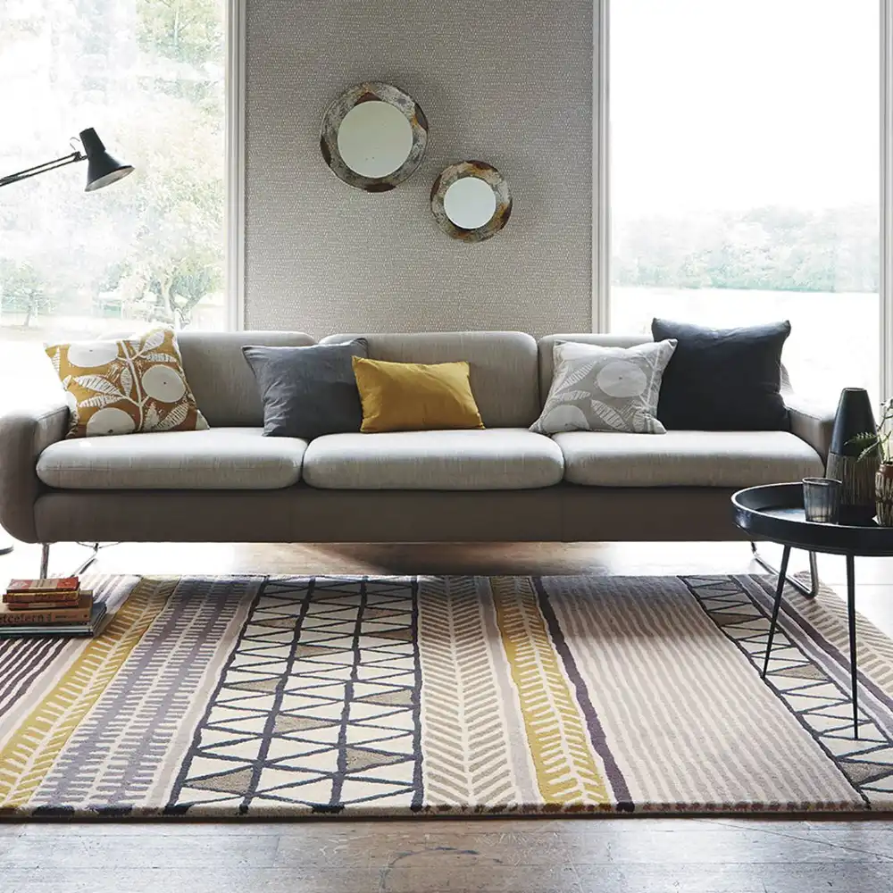 Scion Hand Tufted Raita Taupe 24701 Rug