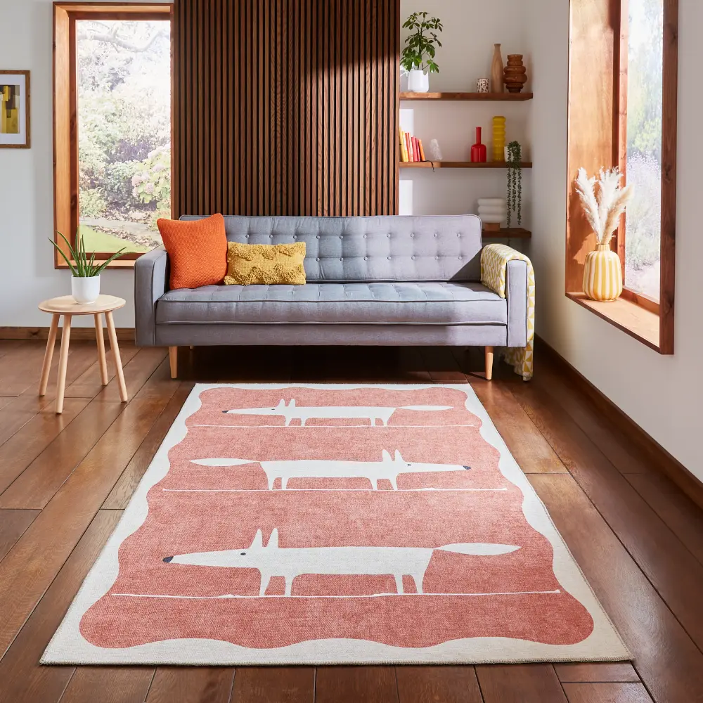 Scion Mr Fox Beige/Terra Washable - Image 2