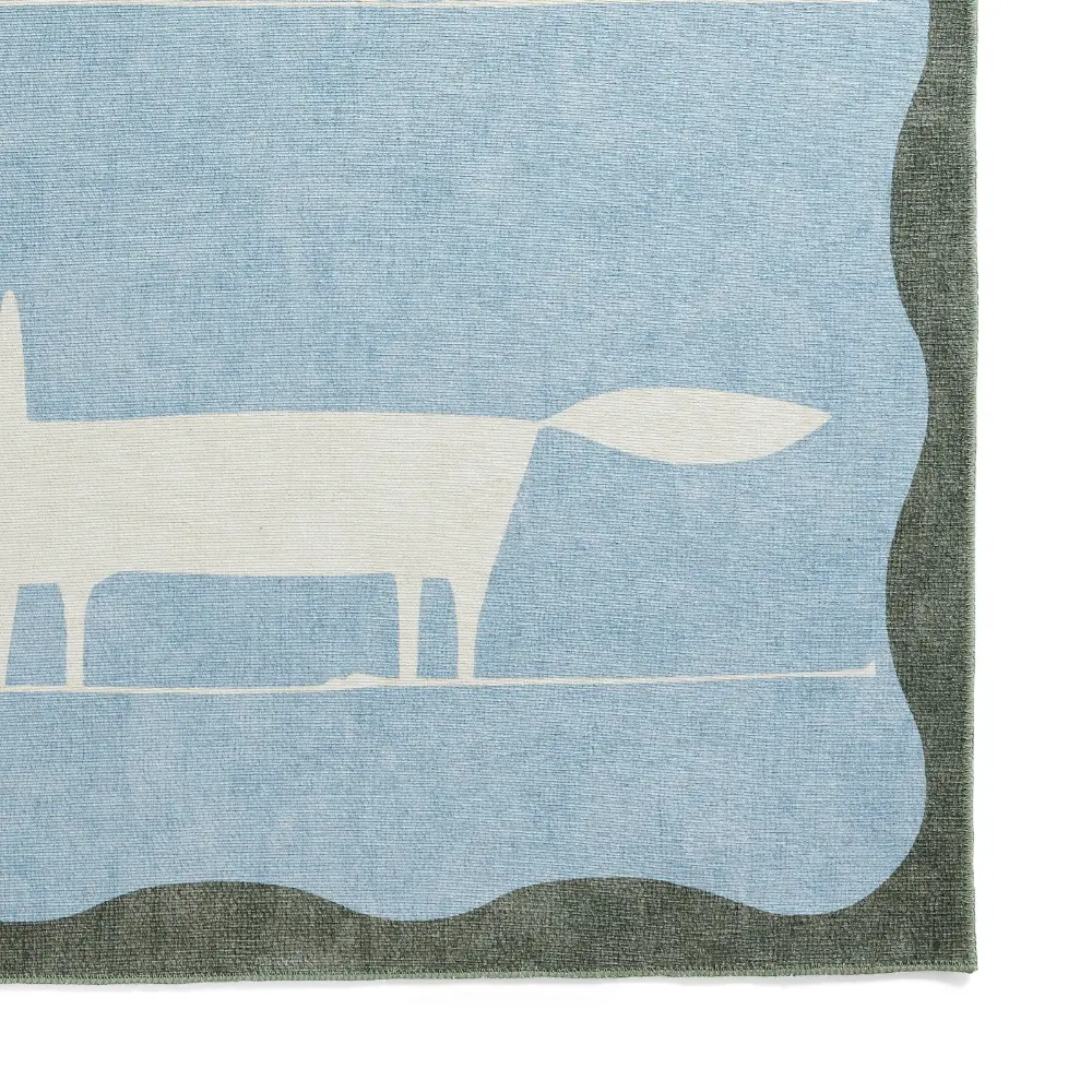 Scion Mr Fox Blue/White Washable - Image 5