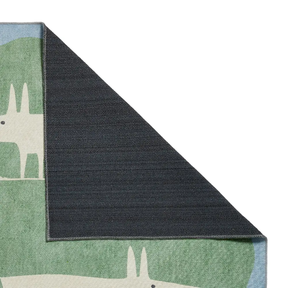 Scion Mr Fox Green/White Washable - Image 10