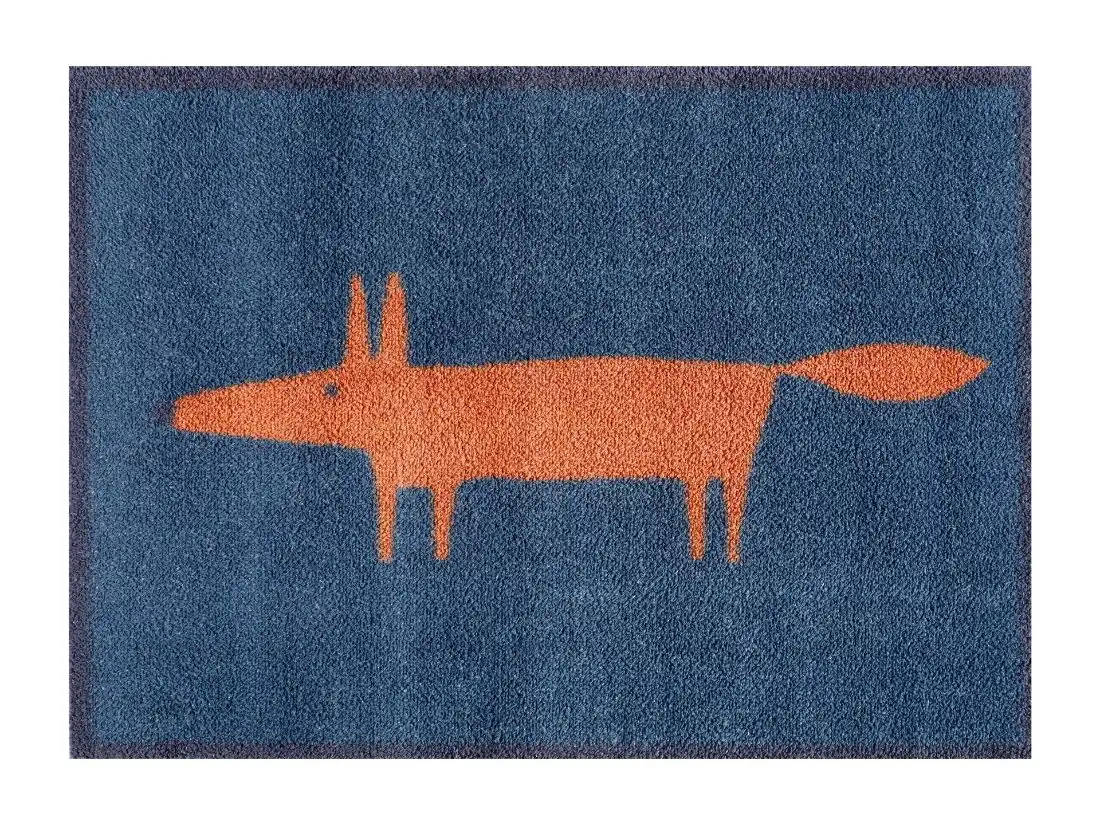 Scion Mr Fox Navy Rug - Image 2