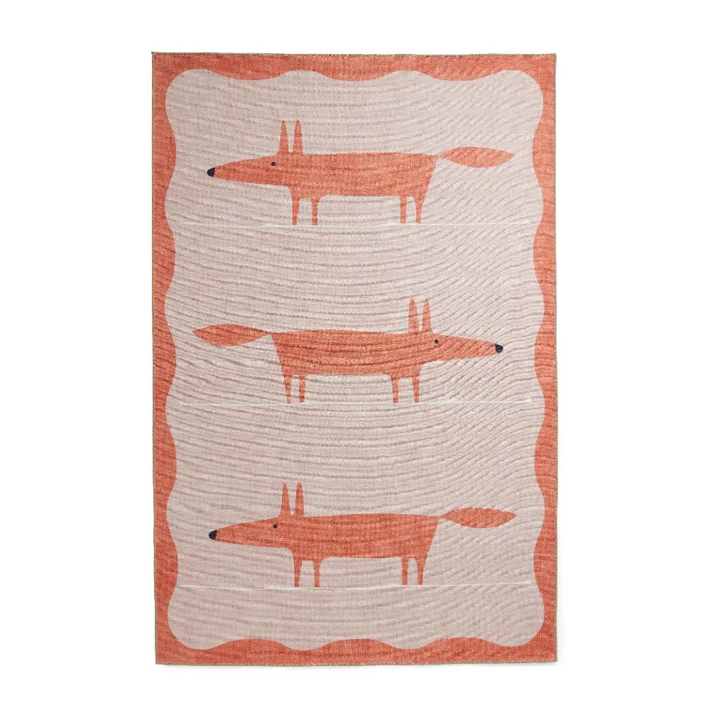 Scion Mr Fox Pink/Terra Washable - Image 7