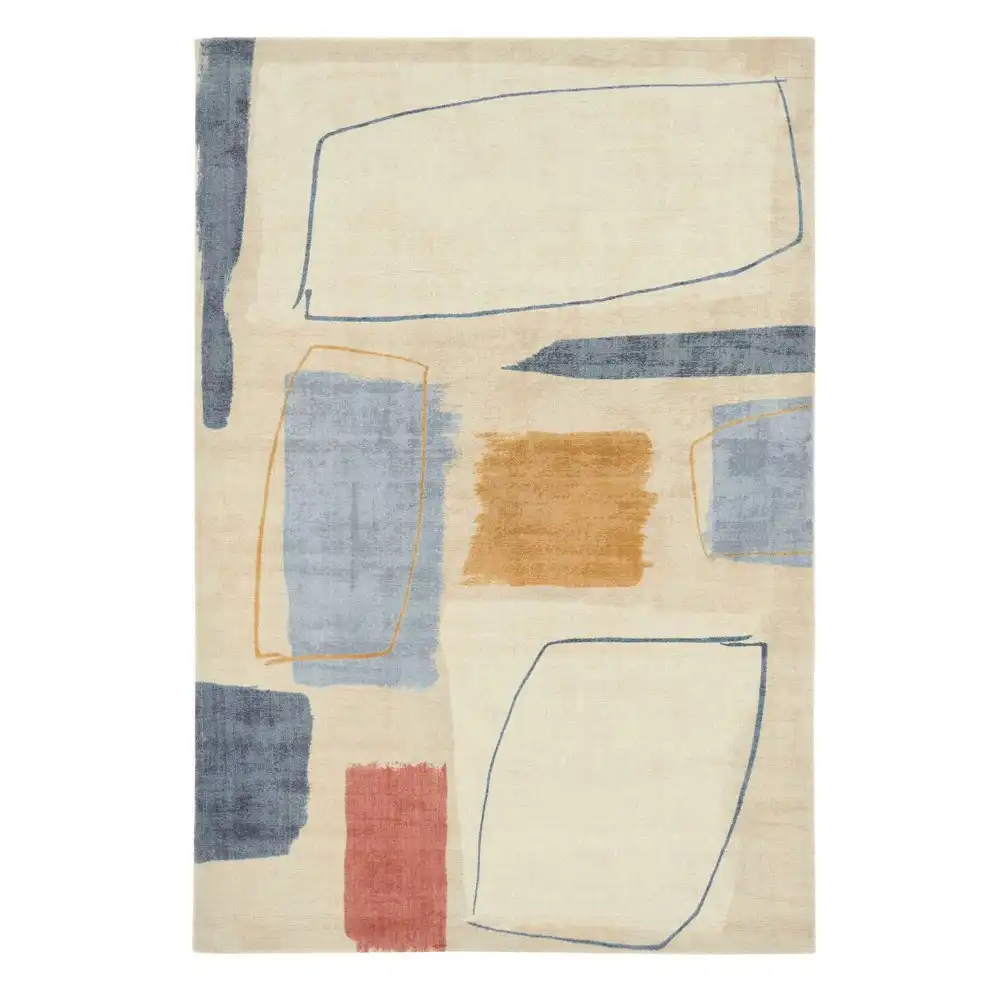 Scion Screen Printed Composition Amber 023701 Rug
