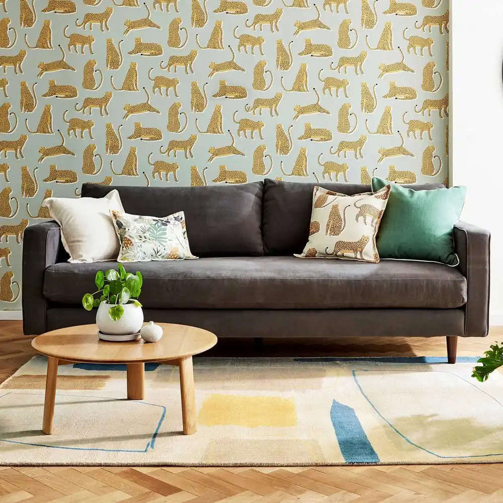 Scion Screen Printed Composition Papaya 023706 Rug
