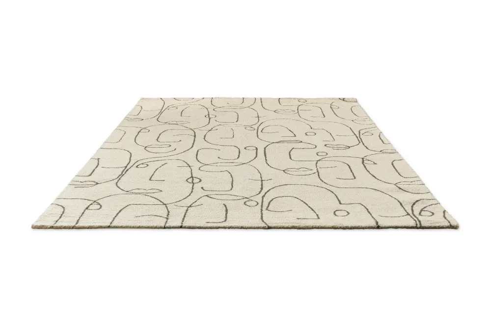 Scion Screen Printed Epsilon Charcoal 023801 Rug - Image 5