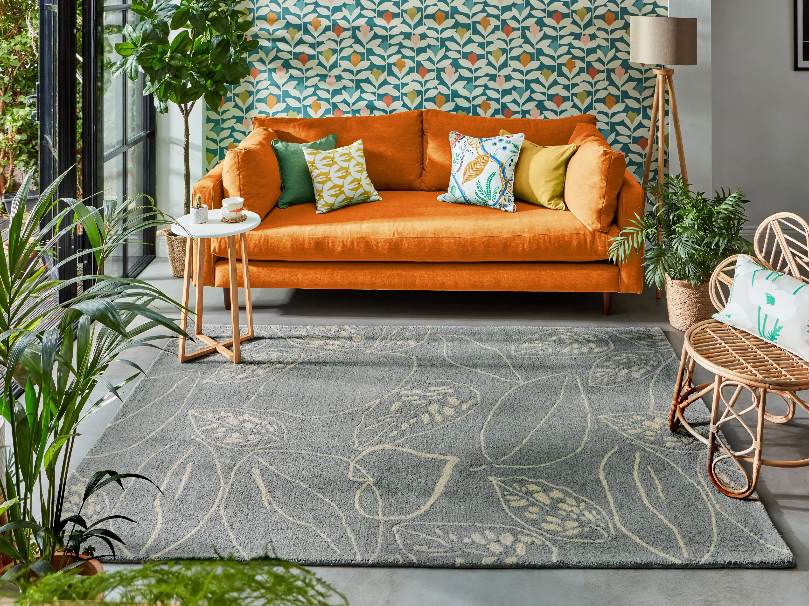 Scion Screen Printed Orto Frost 125404 Rug