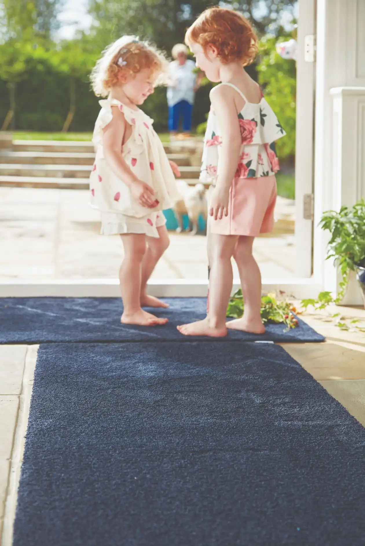 Sense washable French Navy Rug - Image 3