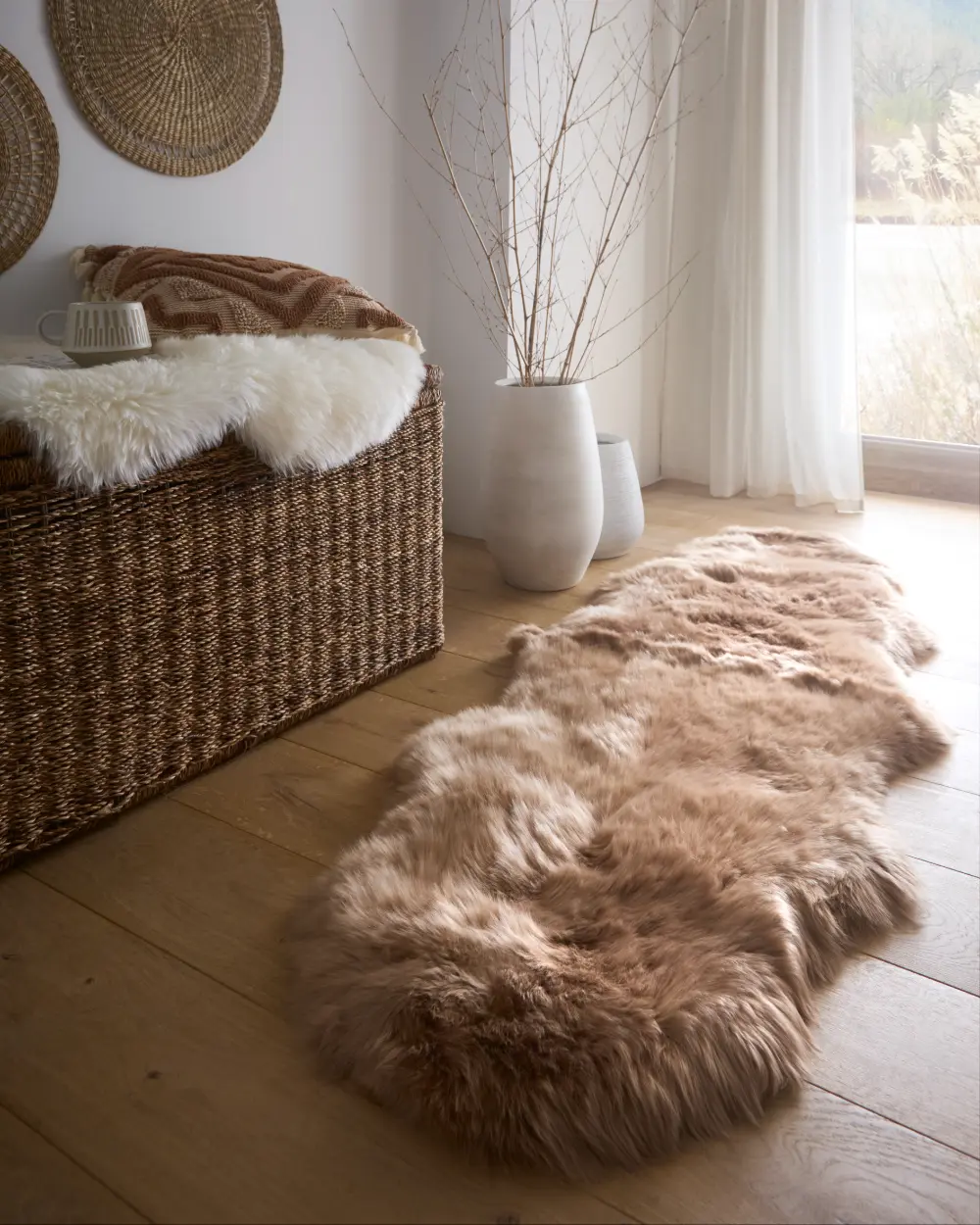 SheepSkins Hug Mink Rug - Image 3