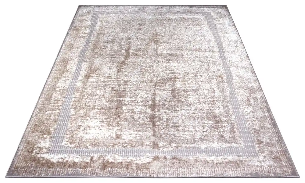 Shine 105919 White Cream Silver Rug - Image 2