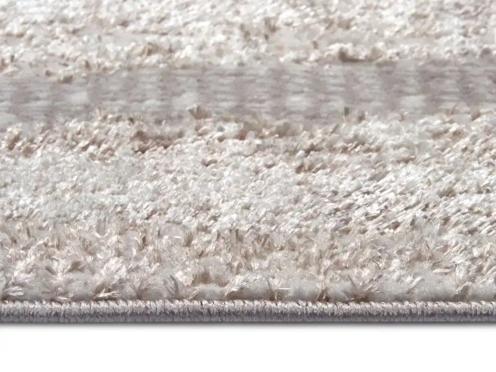 Shine 105919 White Cream Silver Rug - Image 3