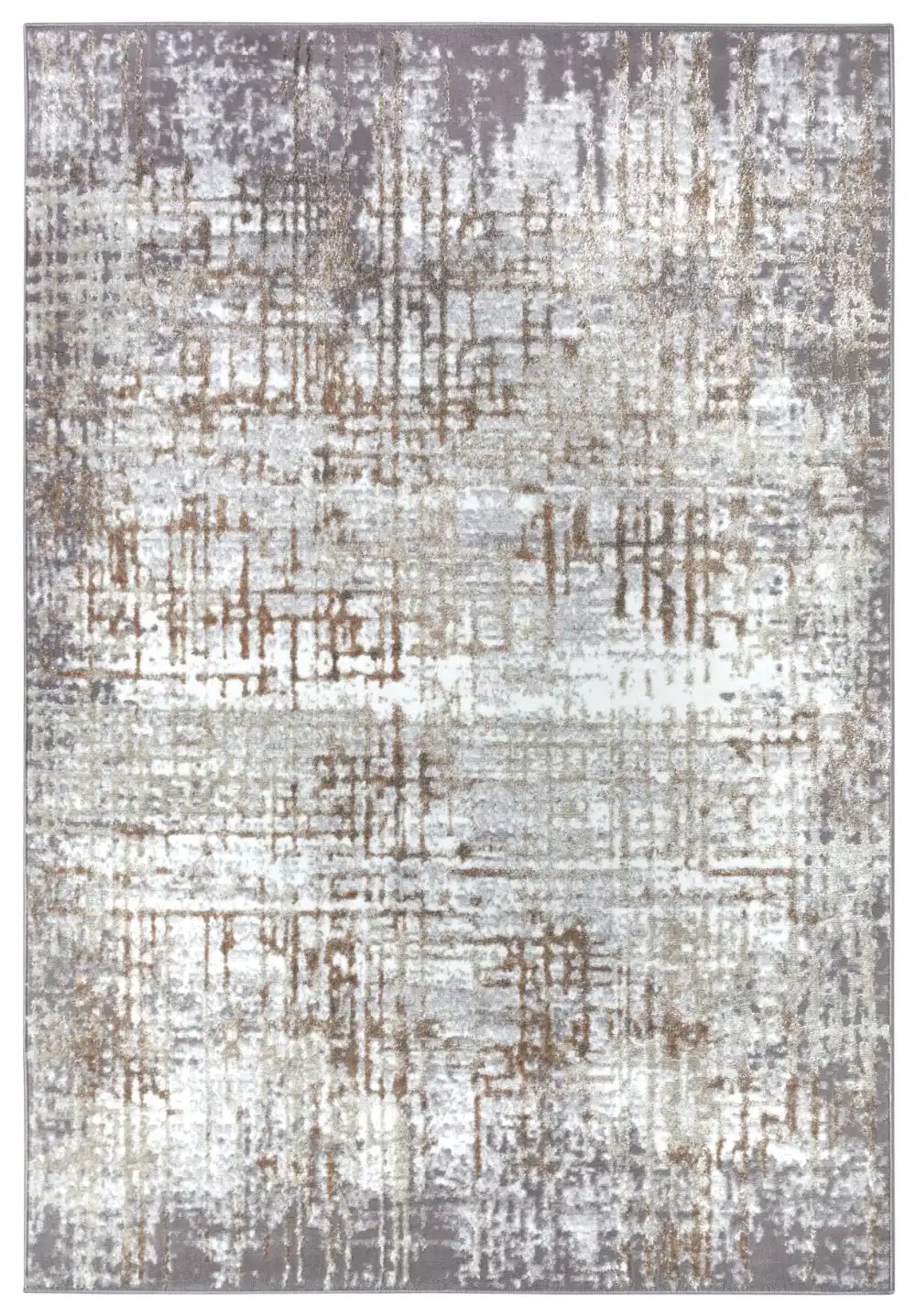 Shine 105925 Cream Grey Rug - Image 2