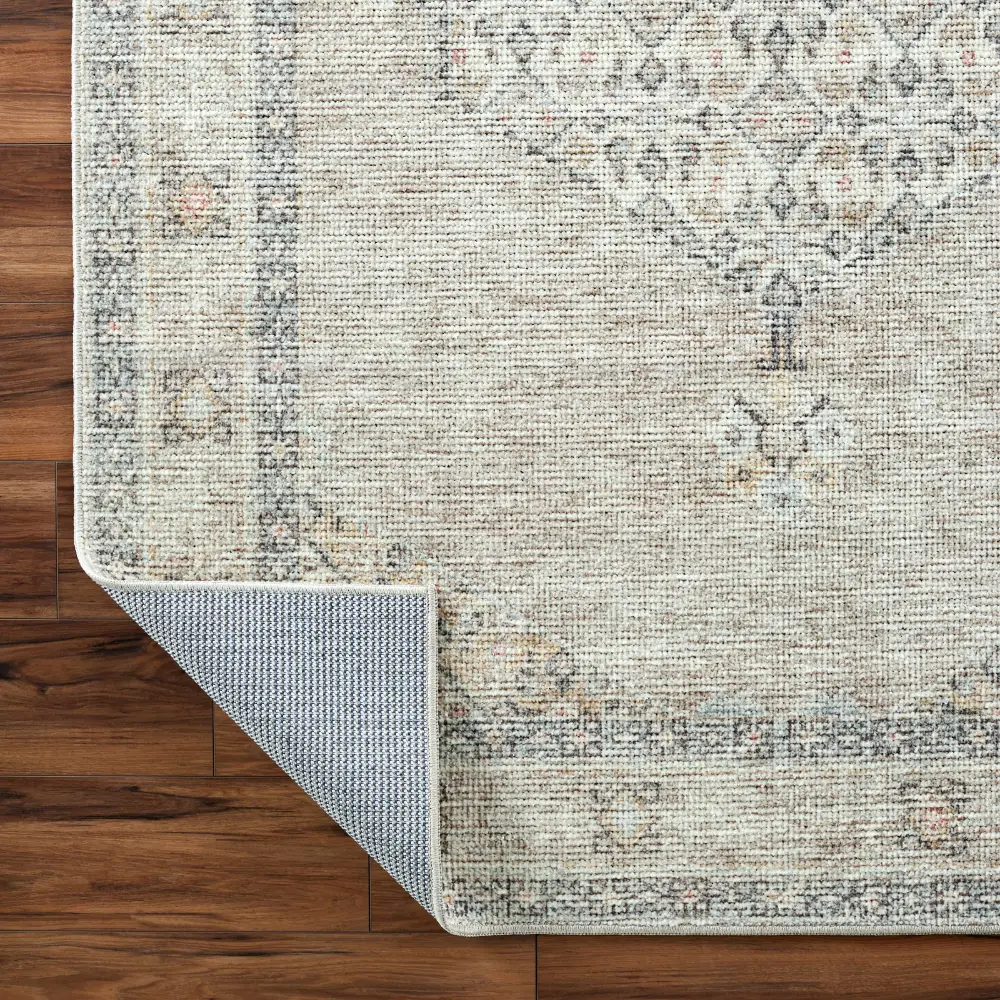 Lila Becki Owens X Livabliss Vintage Oriental Boho Brown/Cream Rug - Image 2
