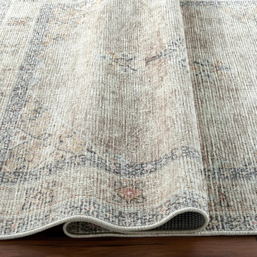 Lila Becki Owens X Livabliss Vintage Oriental Boho Brown/Cream Rug - Image 3