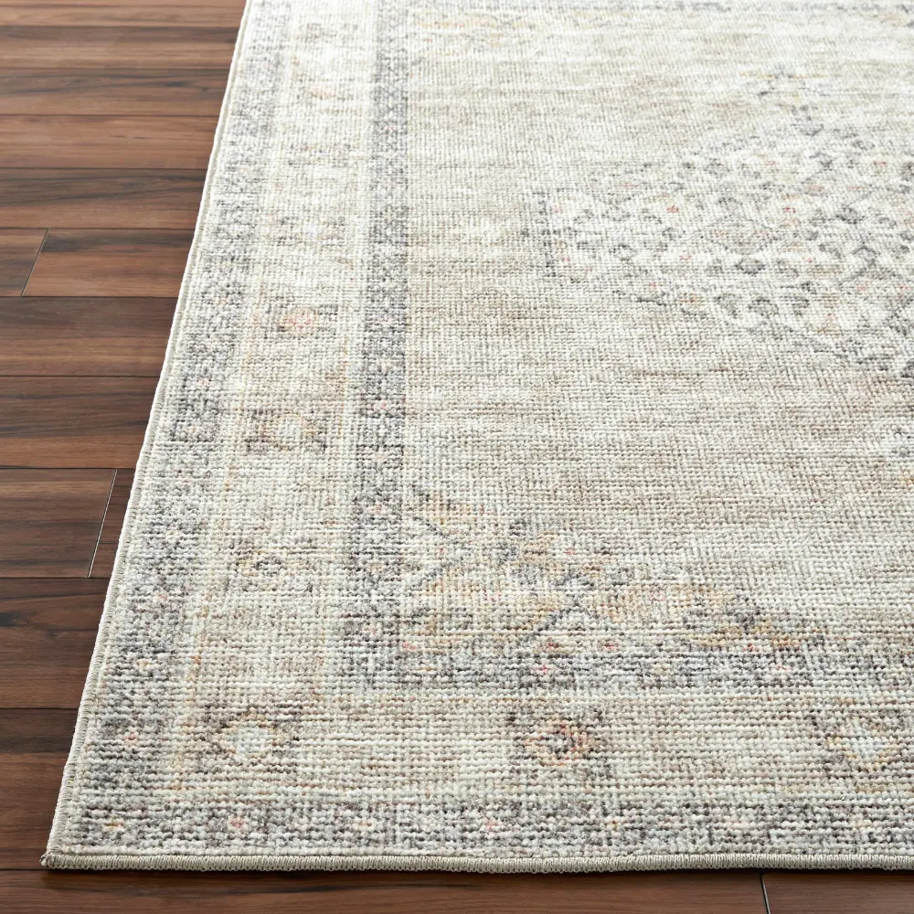 Lila Becki Owens X Livabliss Vintage Oriental Boho Brown/Cream Rug - Image 4