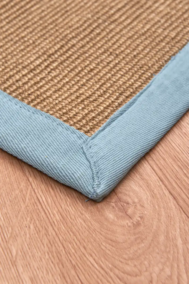 Sisal Linen Aqua Rug - Image 5