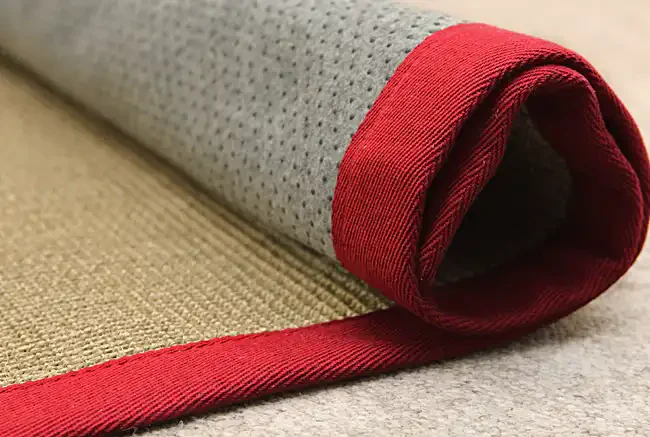 Sisal linen / red Rug - Image 6