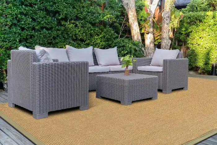 Sisal linen / sage Rug - Image 6