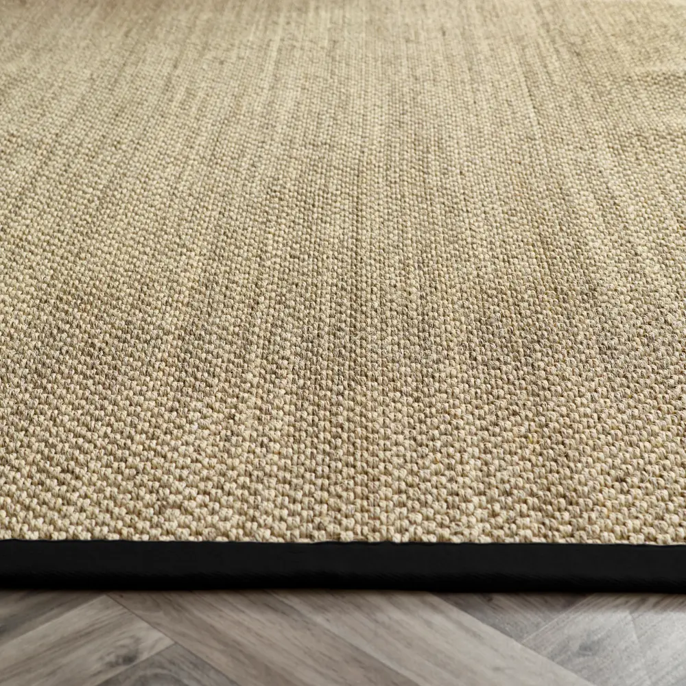 Sisal  Natural/Black Border - Image 2