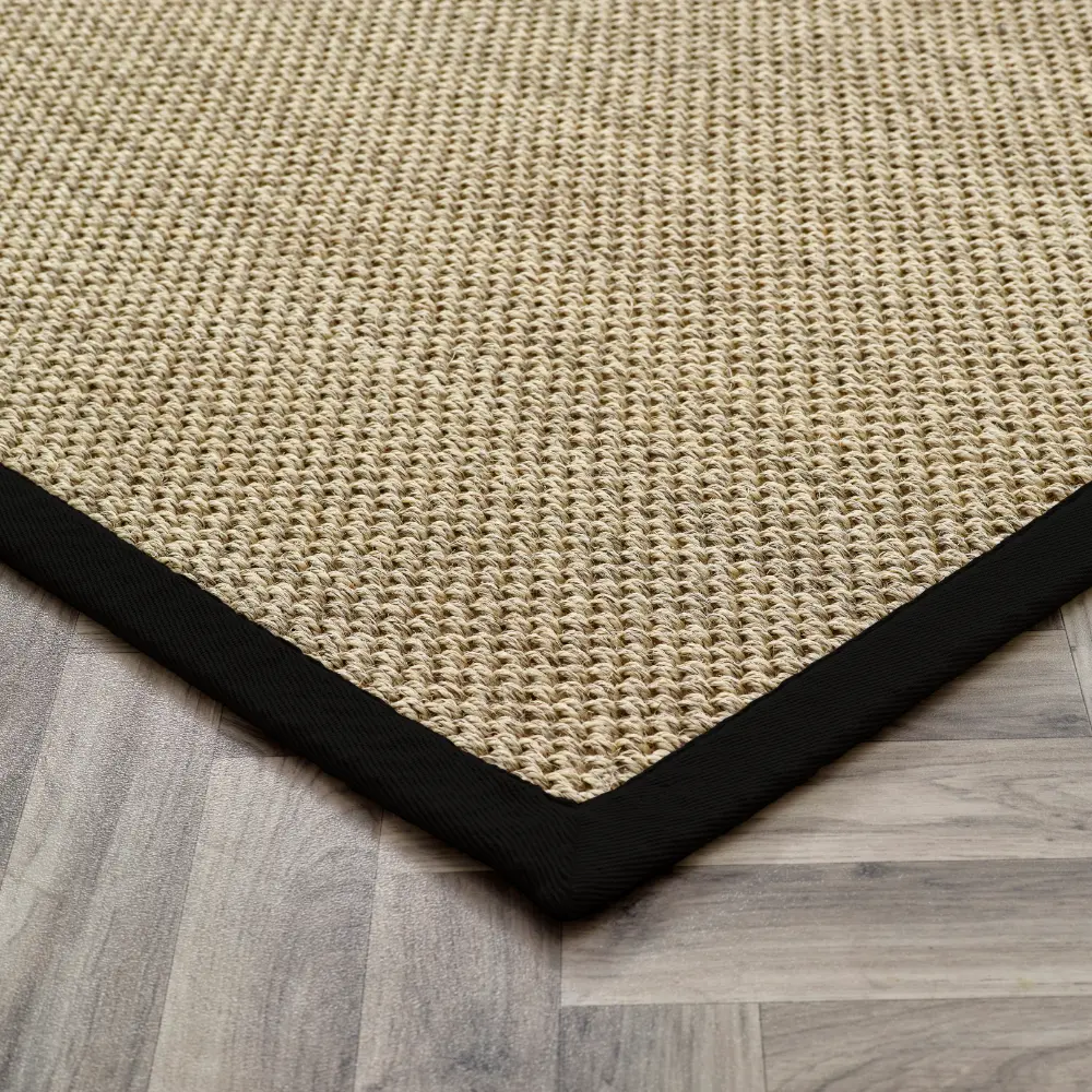 Sisal  Natural/Black Border - Image 5