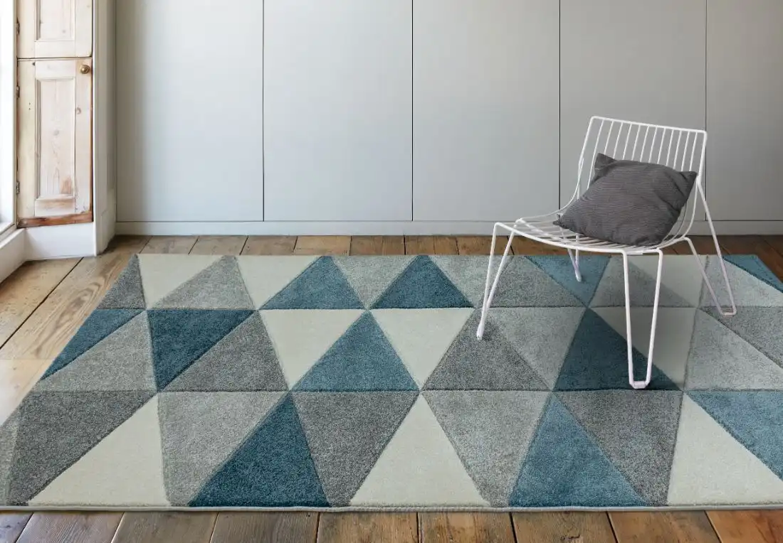 Sketch SK07 Kite Blue Rug - Image 3