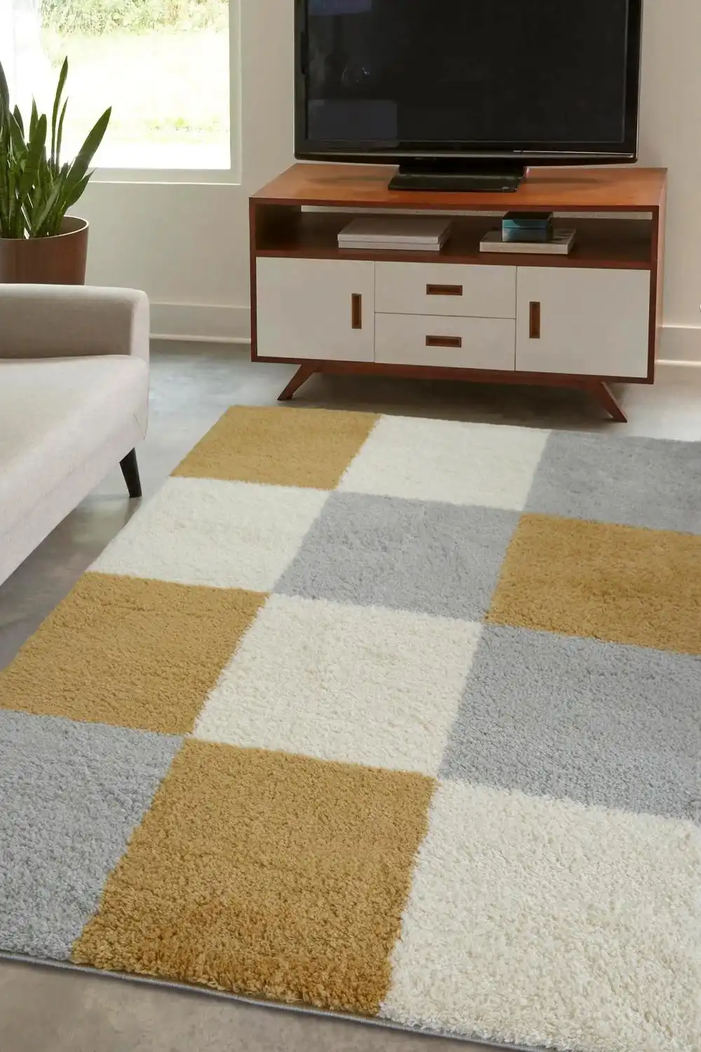 Snug Melrose BLOCKS OCHRE Rug
