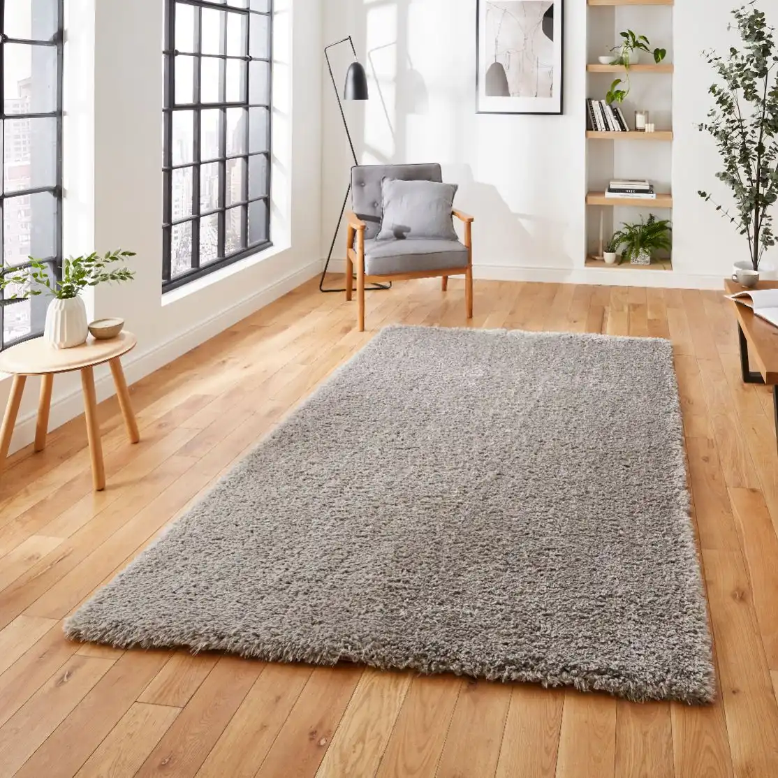 Solace Think 0961 Grey Rug