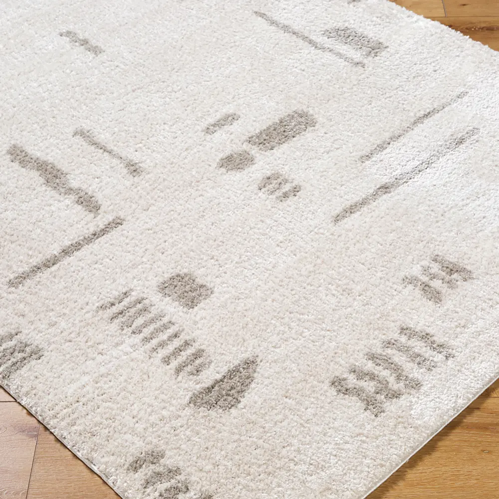 Soline Machine Washable Modern Shaggy Medium Grey Rug - Image 5