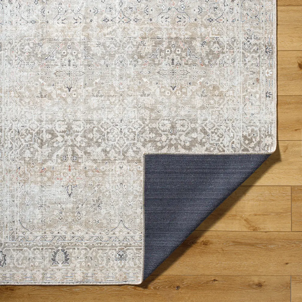 Rainier Our Pnw Home X Livabliss Machine Washable Oriental Boho Brown Rug - Image 2