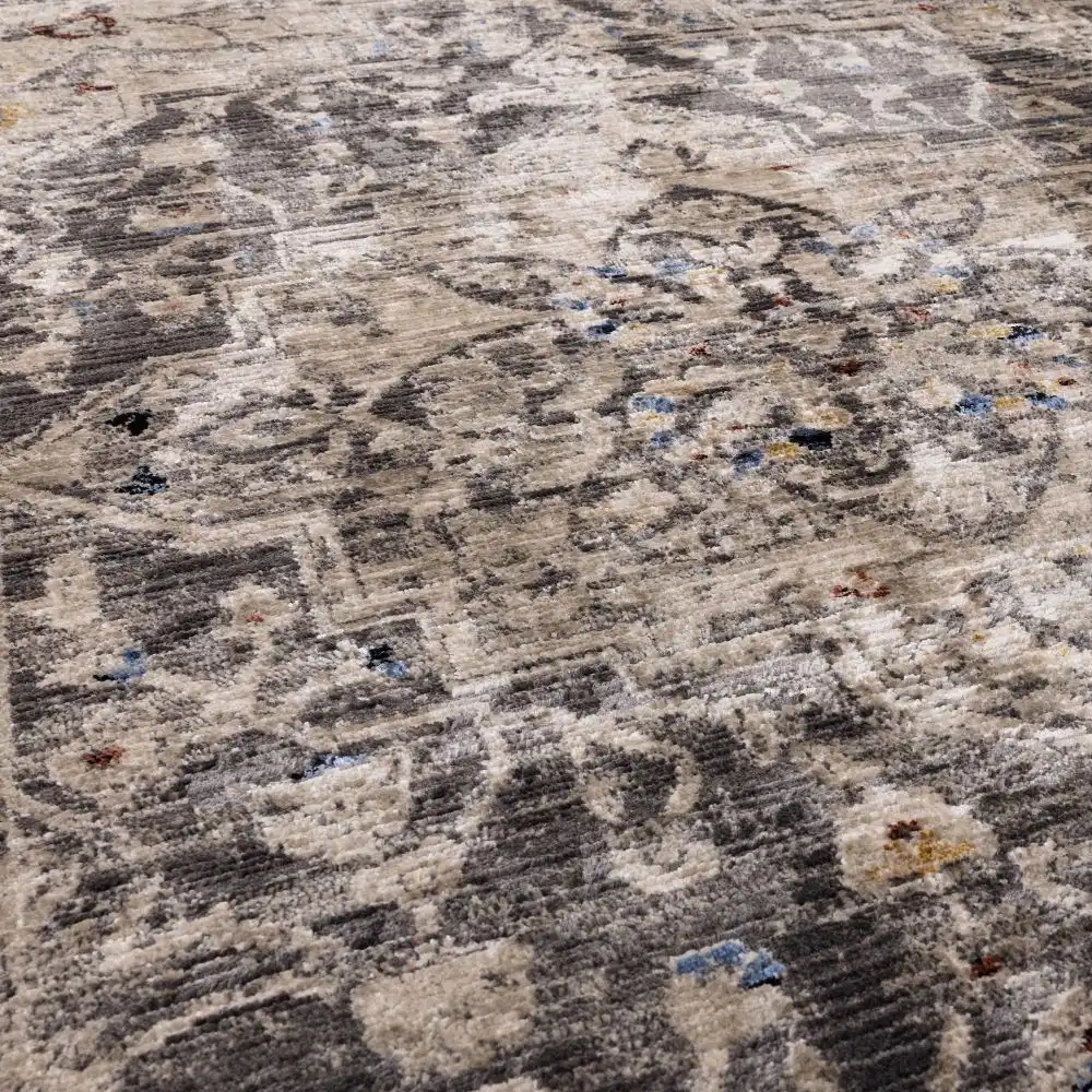 Sovereign Charcoal Medallion 05 Rug - Image 2