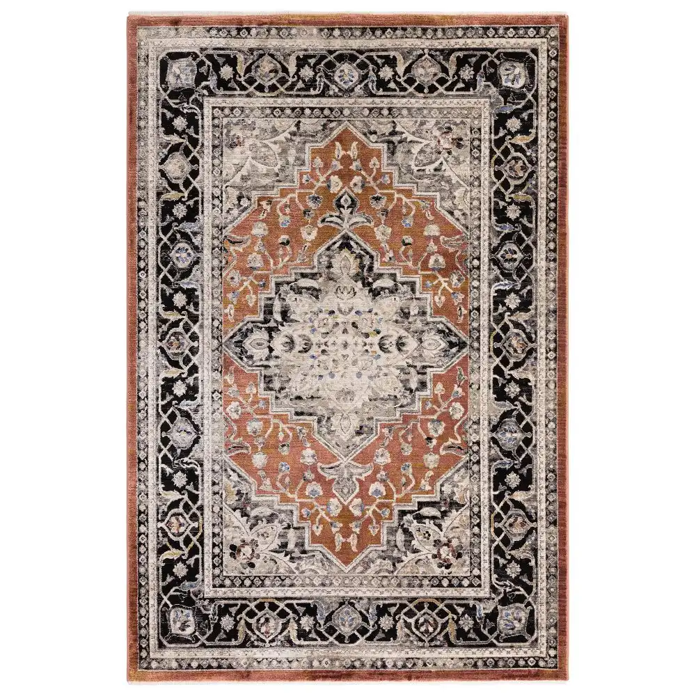 Sovereign Terracotta Medallion 04 Rug - Image 5