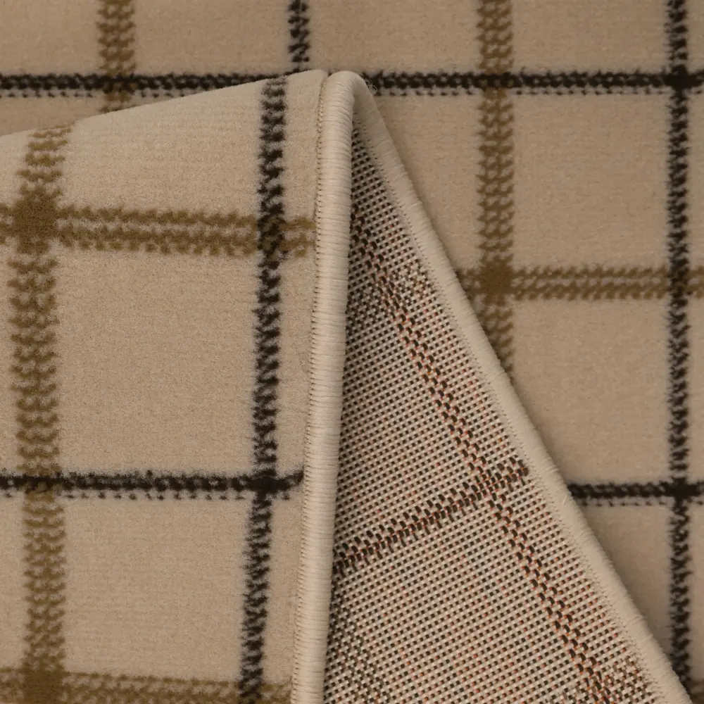 Stair Runners Maestro Stair Runner Check Natural - Image 7
