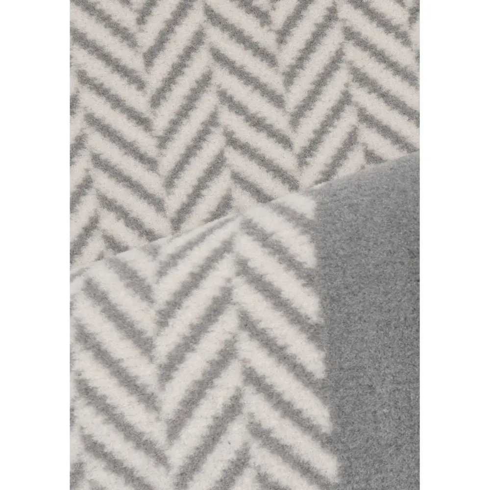 Stair Runners Maestro Stair Runner Herringbone Grey - Image 4