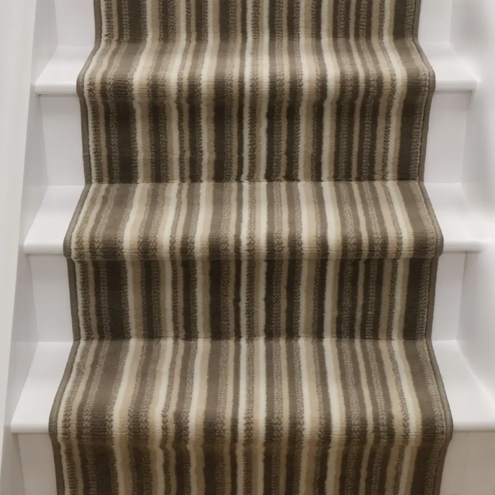 Stair Runners Maestro Stair Runner Stripe Natural - Image 2