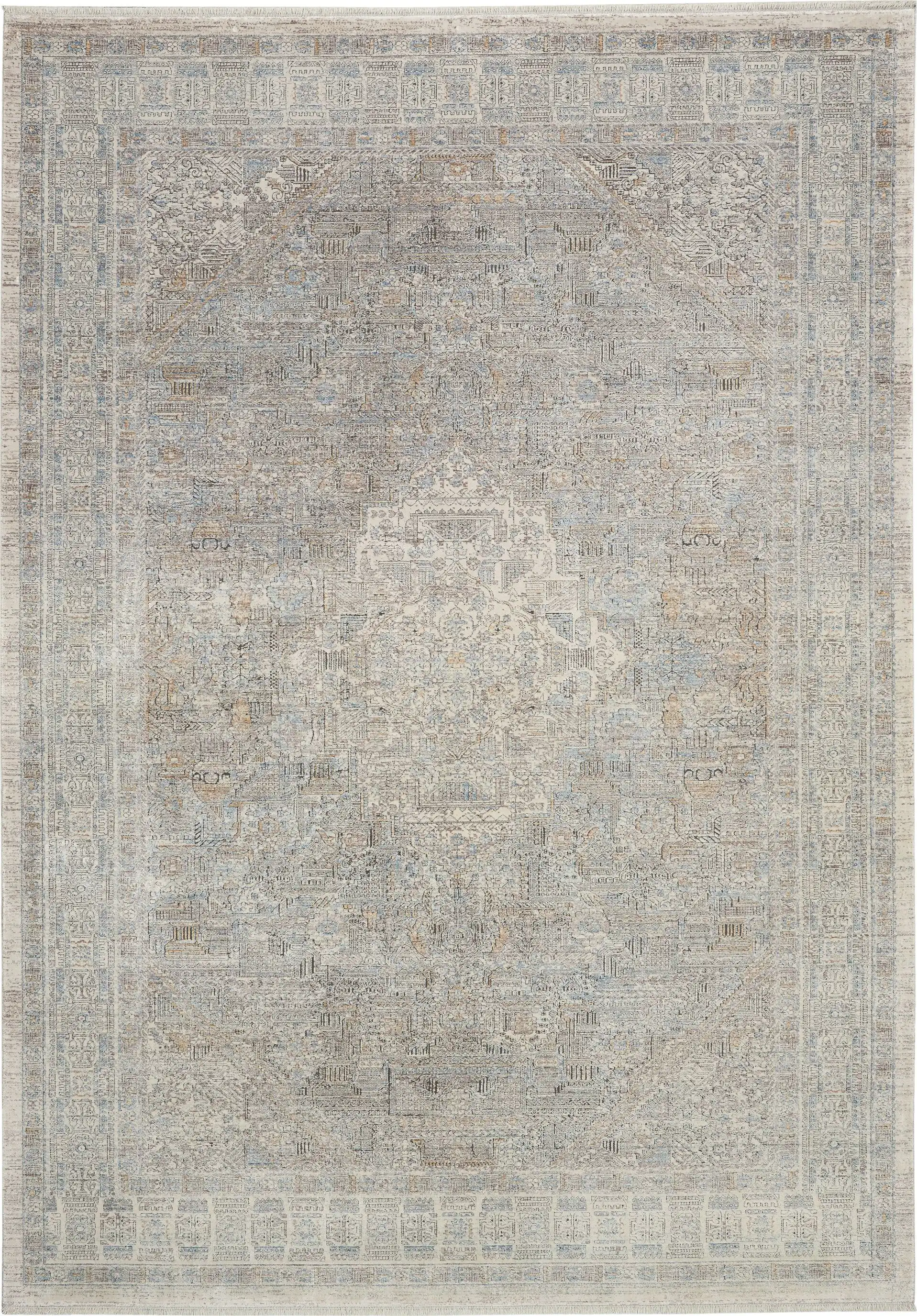 Starry Nights STN02 Cream Grey Rug - Image 5