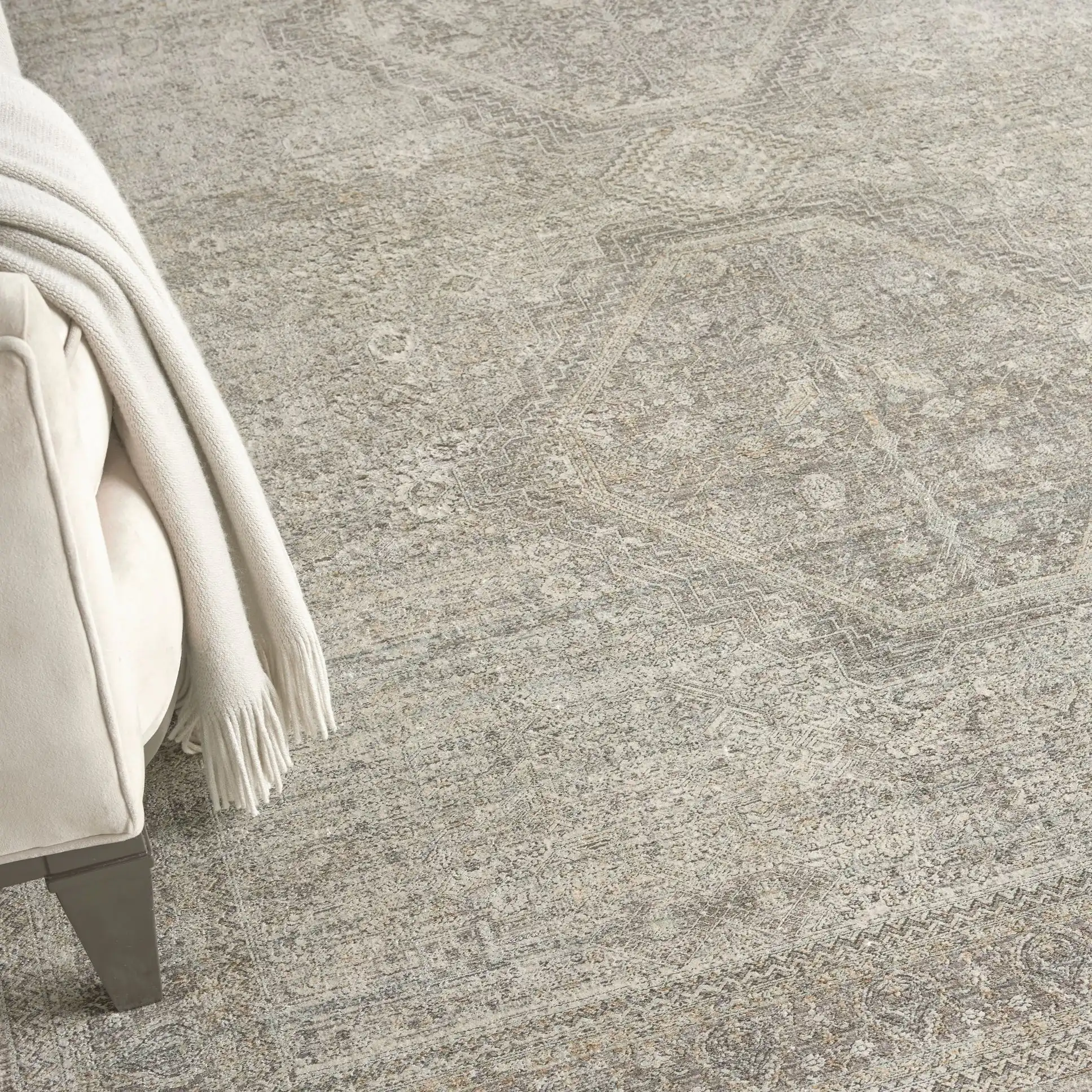 Starry Nights STN04 Cream Grey Rug - Image 3