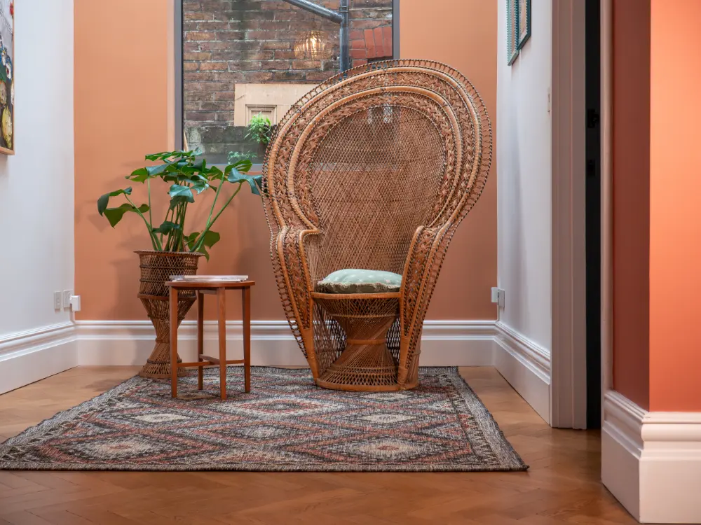 SUMAC Indoor Outdoor SUM101 Brown Rust Rug - Image 8