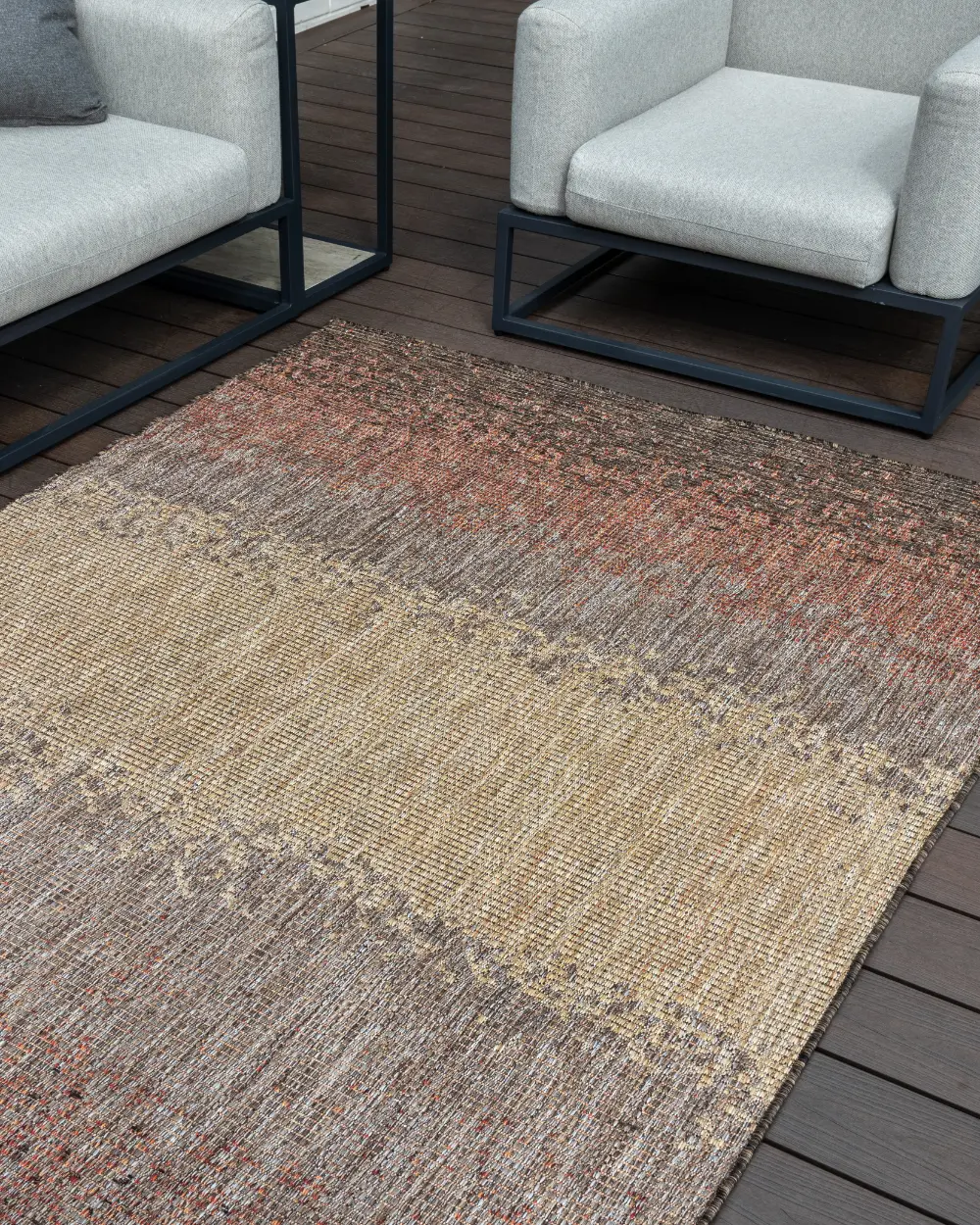 SUMAC Indoor Outdoor SUM103 Multicolour Rug - Image 5