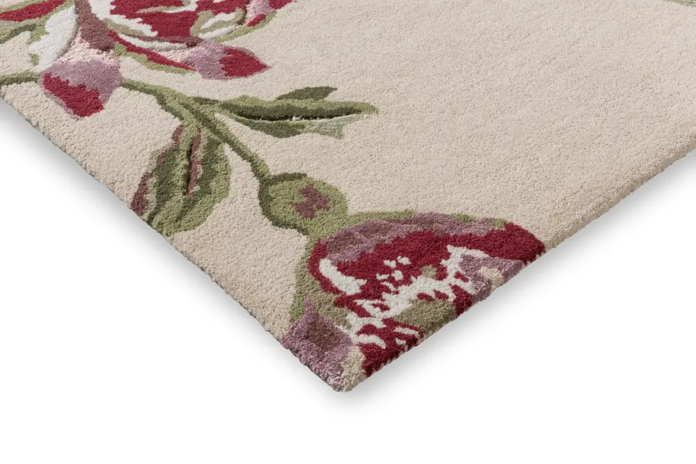 Summer Palace Laura Ashley Cranberry/Grape 081200 Rug - Image 4