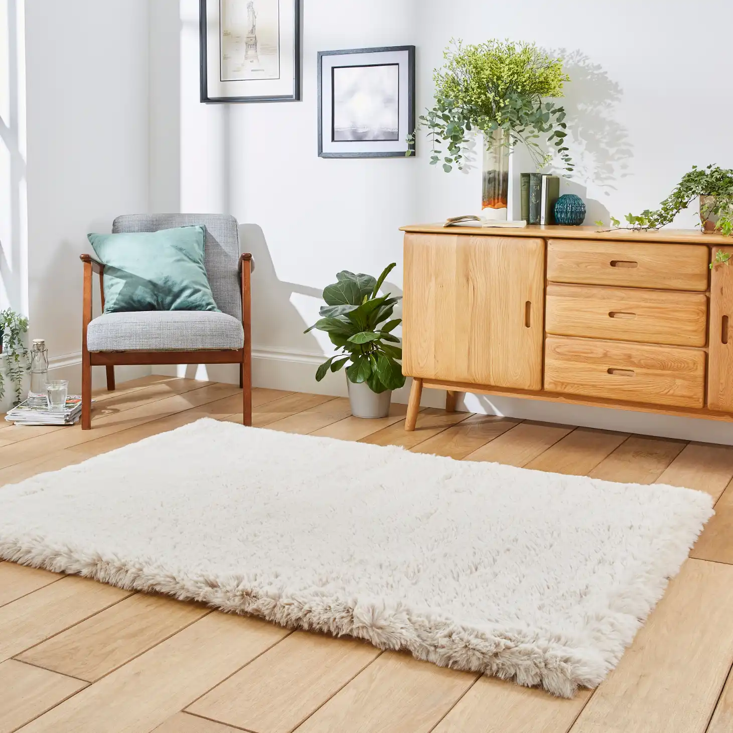 Super Teddy Beige Rug - Image 4