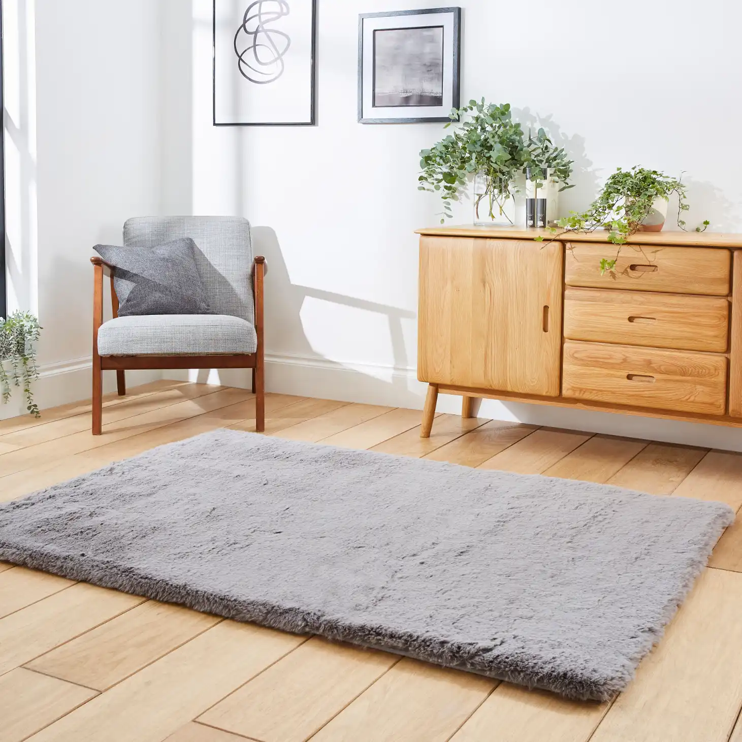 Super Teddy Grey Rug - Image 4