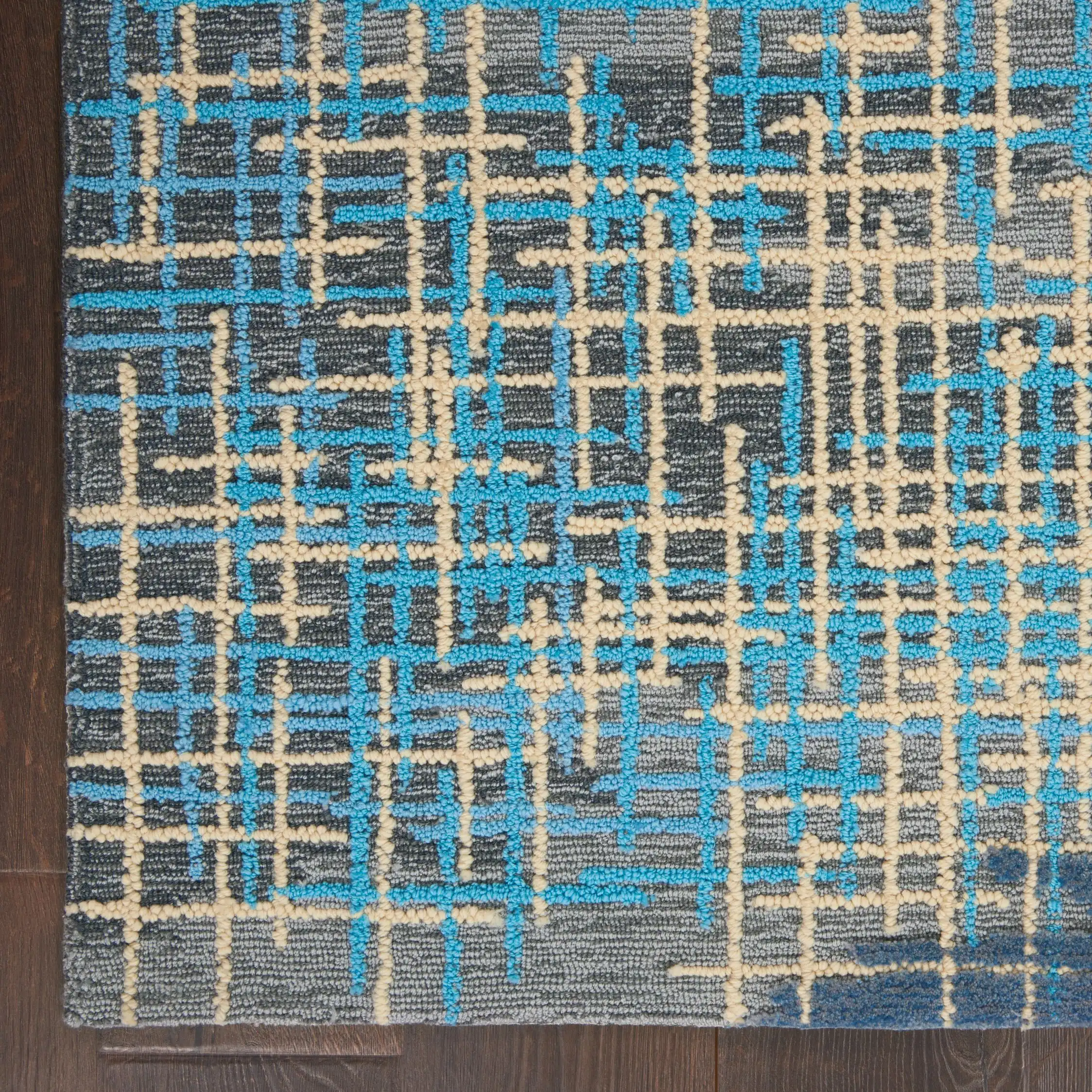 Symmetry SMM08 Blue Beige Rug - Image 2