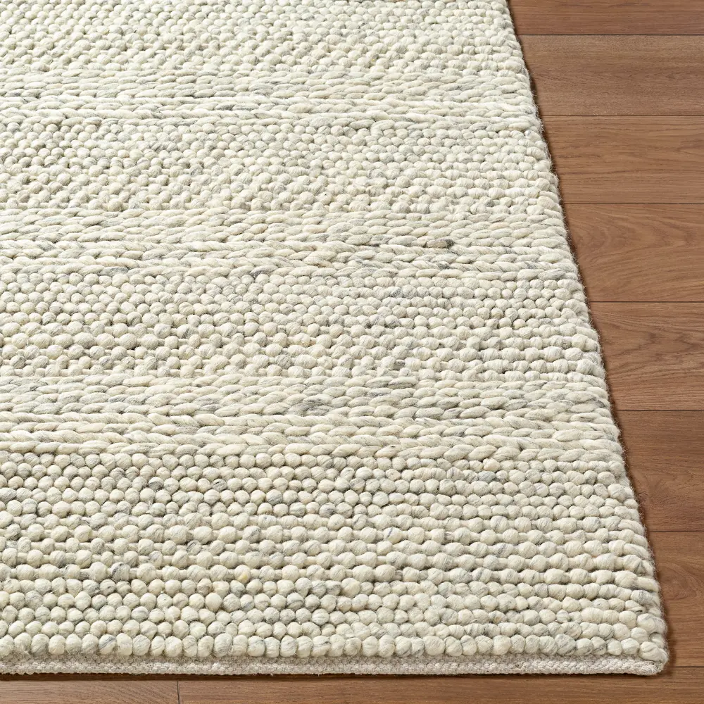 Tahoe II Hand Woven Beige Taupe Wool Global Living Dining Bedroom TAHII3709 Rug - Image 5