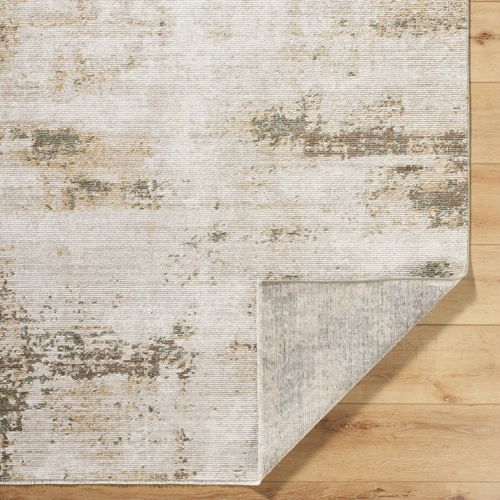 Myrtle Avenue III Galey Alix X Livabliss Abstract Modern Marble Cream Rug - Image 4