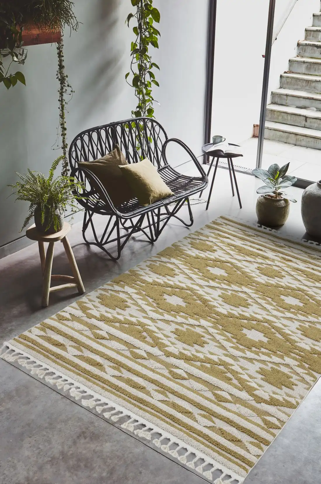 Taza TA02 Ochre Rug - Image 3
