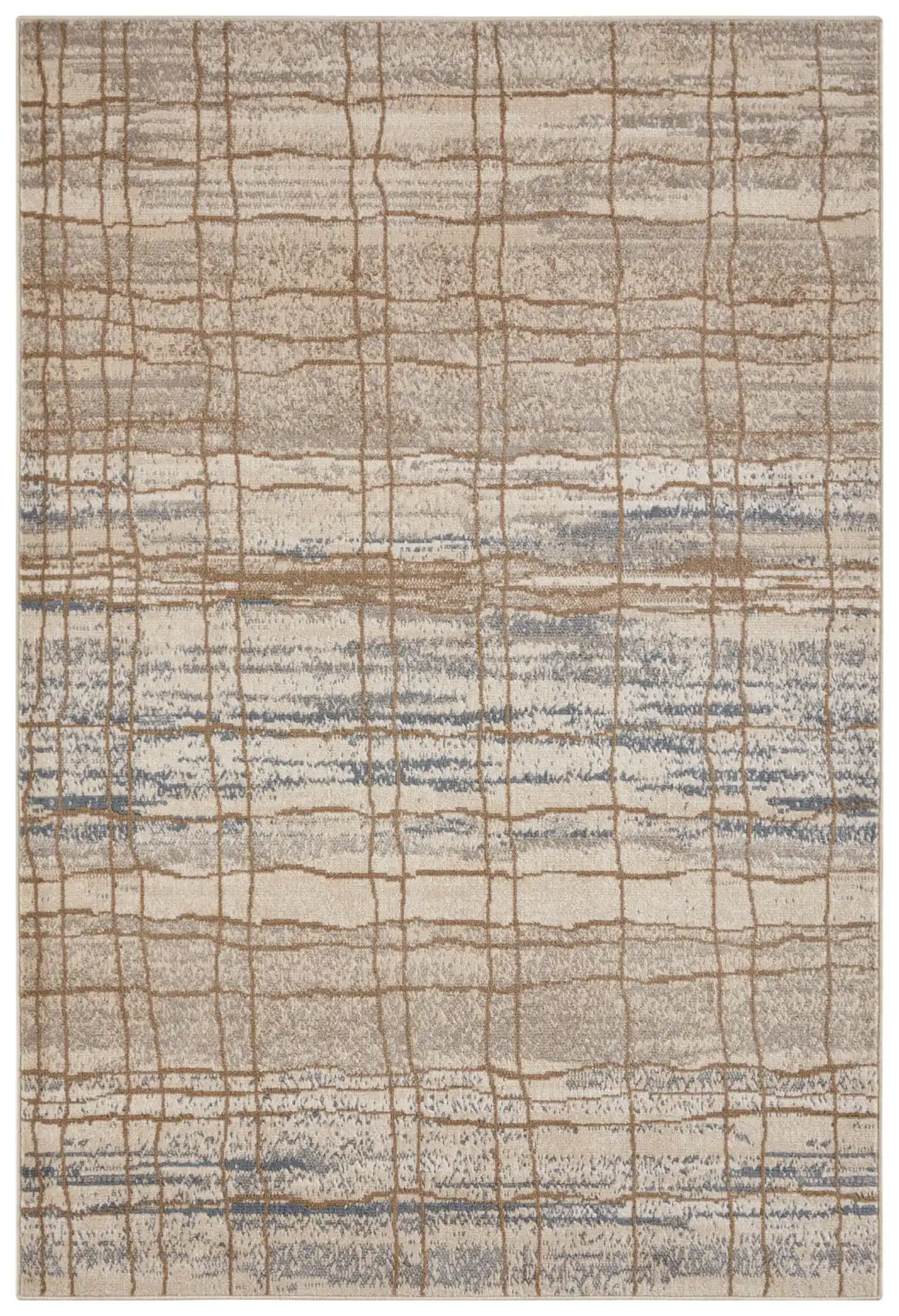 Terrain 105601 Jord Cream Blue Rug - Image 2