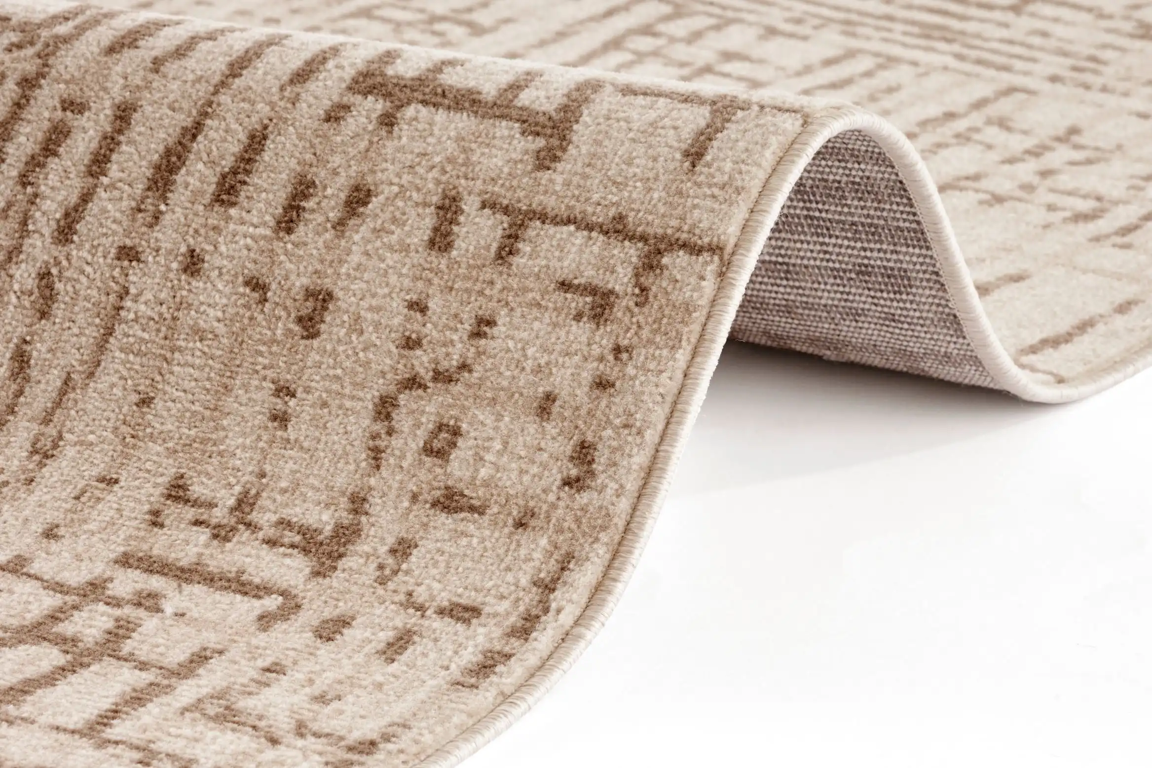 Terrain 105603 Sole Cream Brown Rug - Image 4