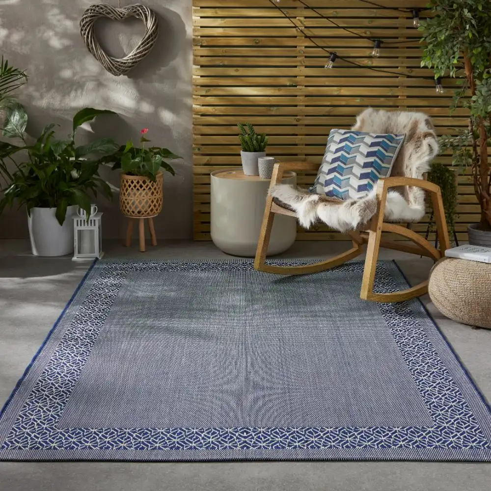 Terrazo TRZ01 Navy Rug