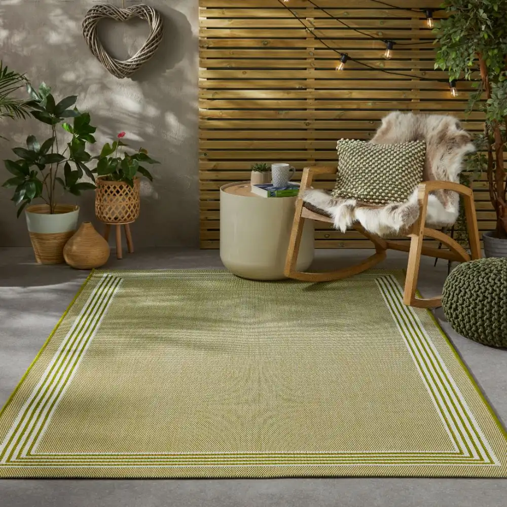 Terrazo TRZ02 Green Rug