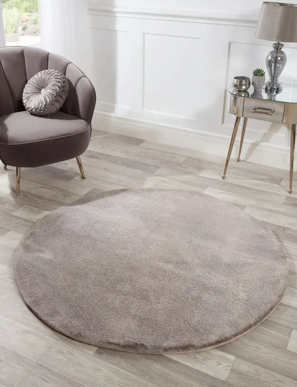 TIPPED LUXE FUR Mink Rug - Image 7